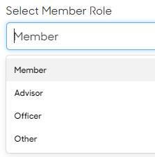 Photo of Select Member Role